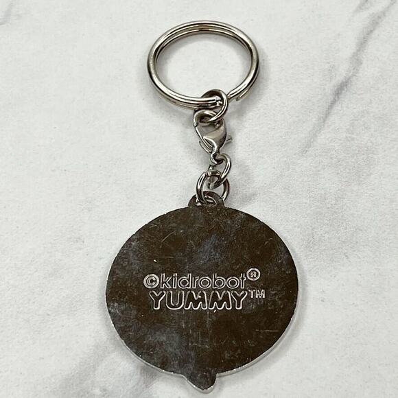 Kid Robot Yummy Sprinkle Donut Doughnut Keychain Keyring - Picture 2 of 7